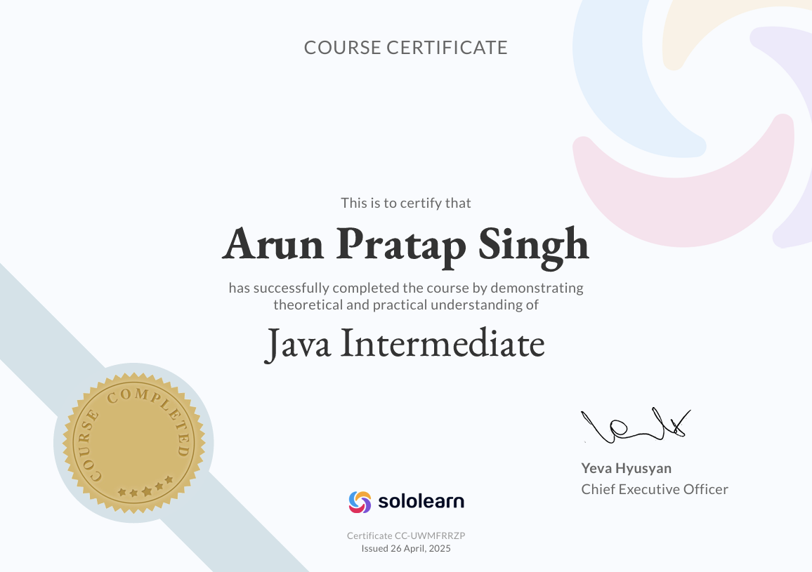 Java Certification
